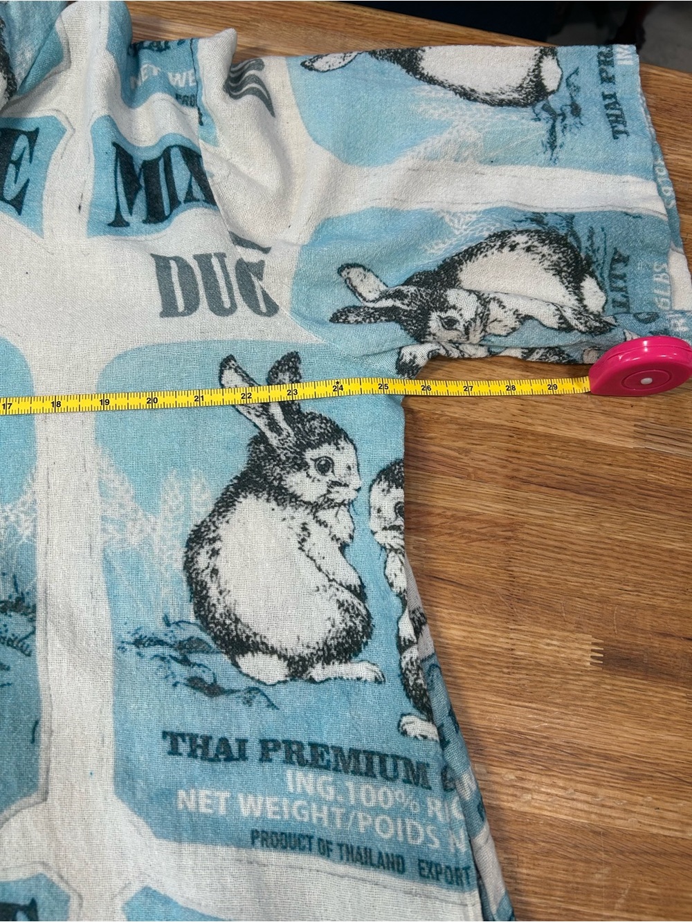 Flour Sack Rabbit Tunic OS - Picture 4 of 9